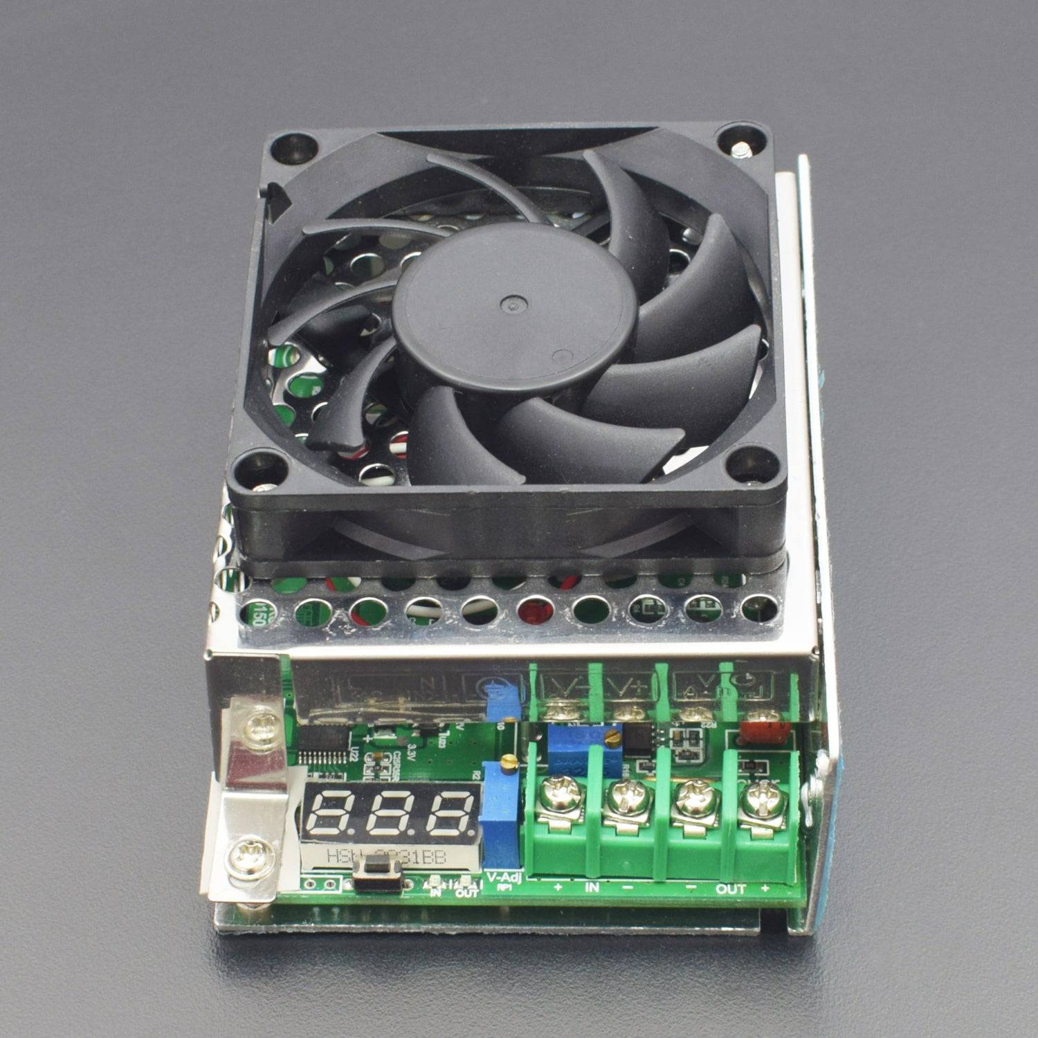 DC-DC Boost Converter 12-60V to 13-80V 10A 600W Step Up Charger Power Module with Fan - RS1856 - REES52