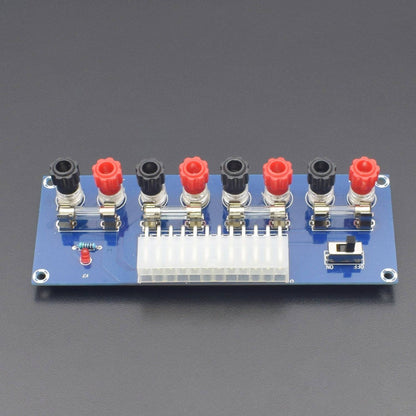 XH-M229 Desktop Power Board 24 Pin Computer ATX Power Supply Breakout Adapter Module 12V 5V 3.3V - RS1824 - REES52