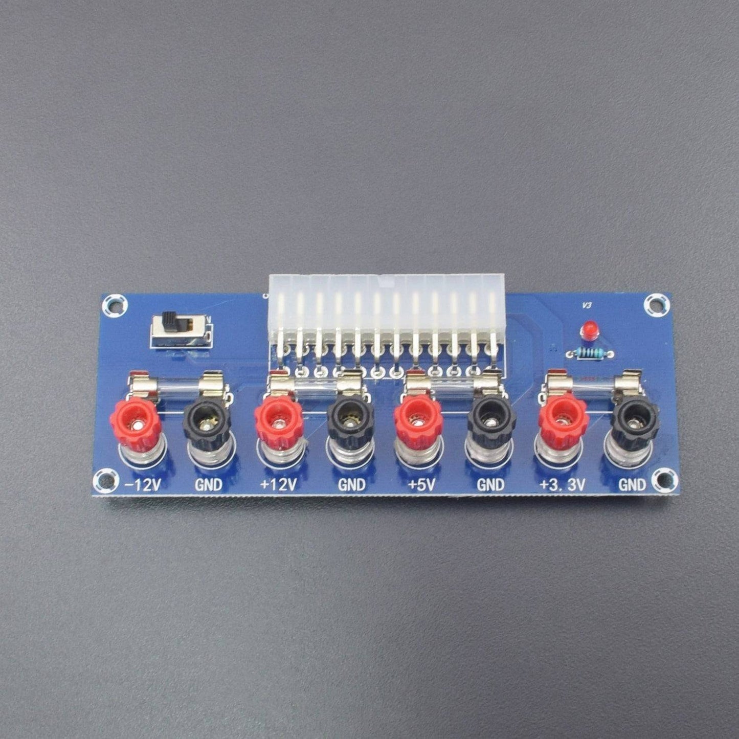 XH-M229 Desktop Power Board 24 Pin Computer ATX Power Supply Breakout Adapter Module 12V 5V 3.3V - RS1824 - REES52