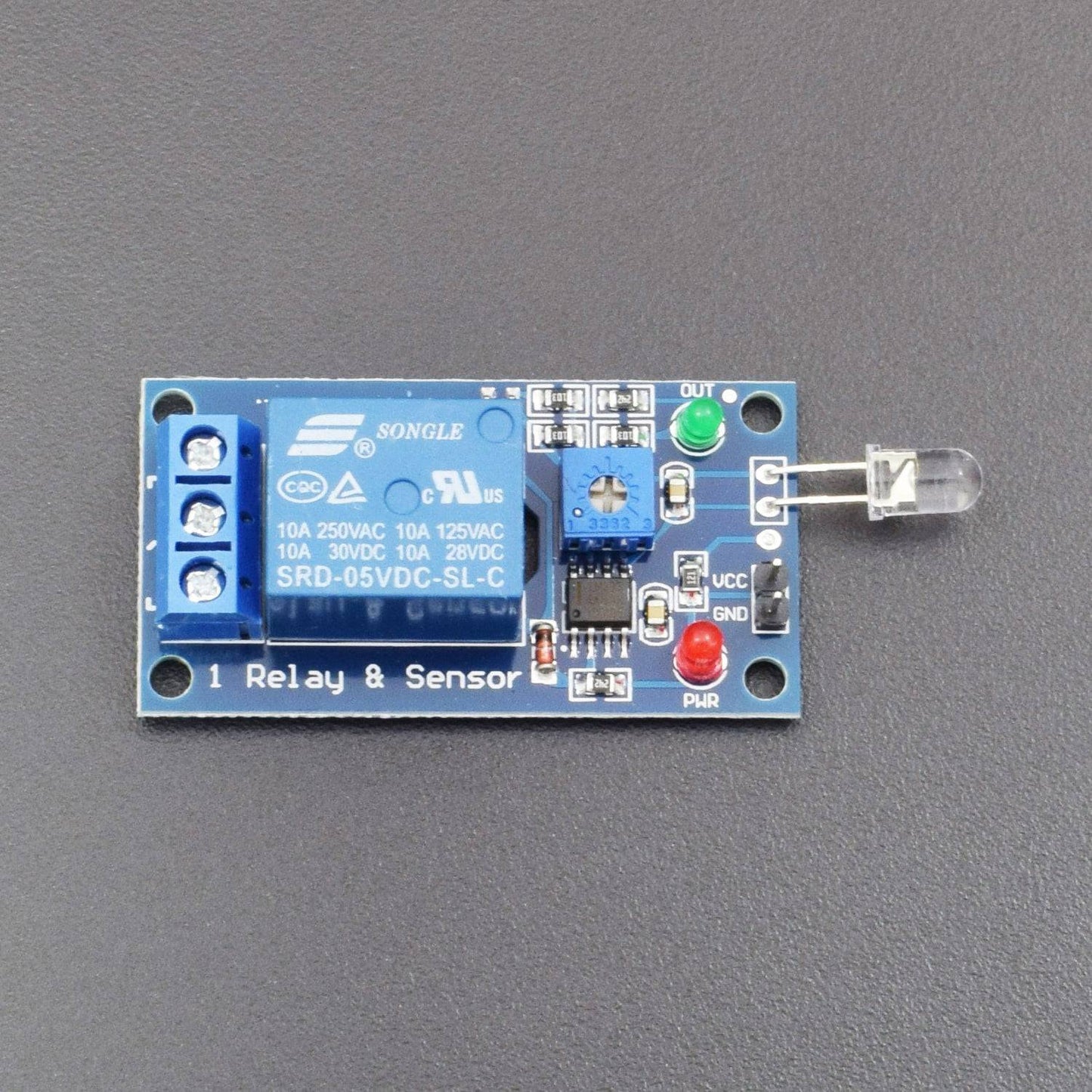 DC 12V Photosensitive Diode Light Sensor Photo-switch Relay Module - NB014 - REES52