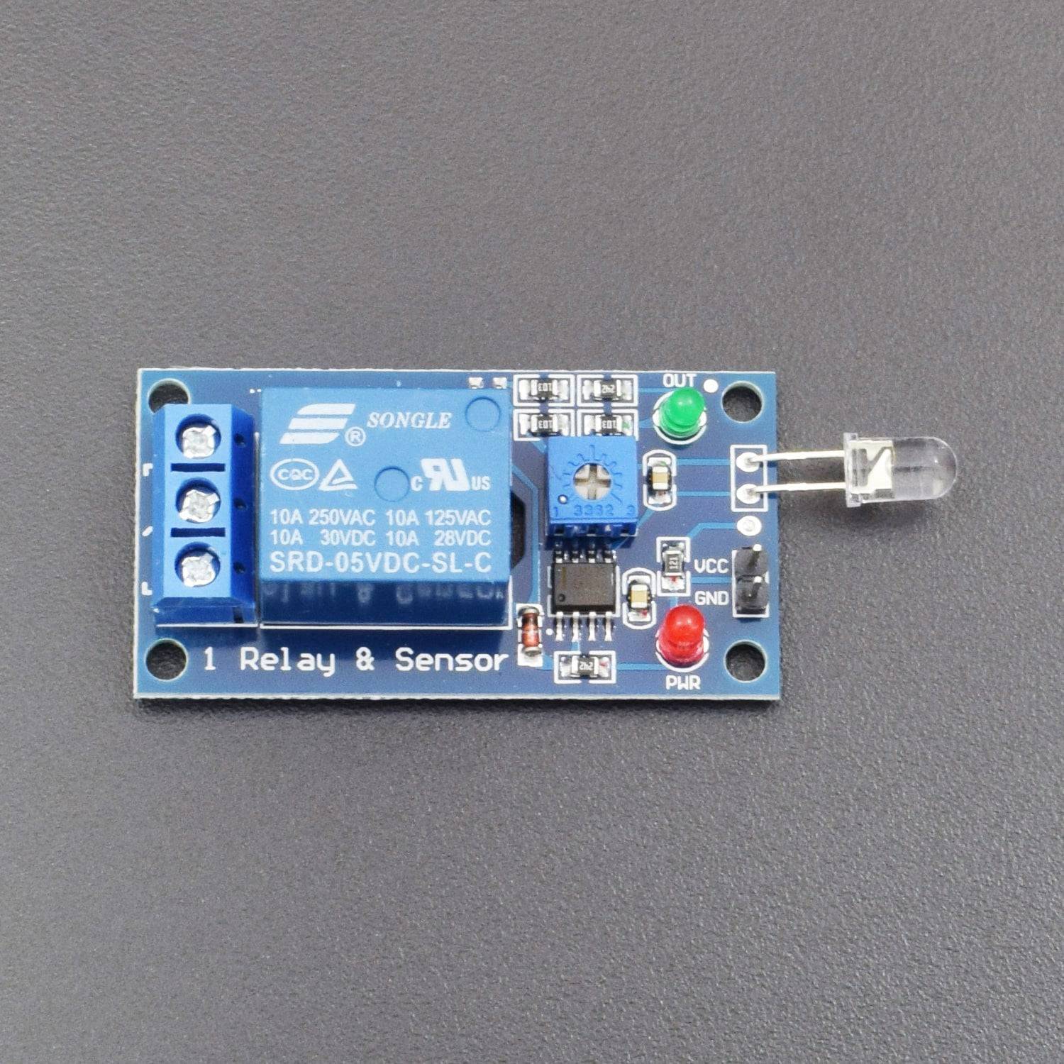 DC 12V Photosensitive Diode Light Sensor Photo-switch Relay Module - NB014 - REES52