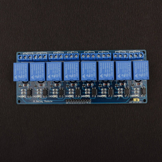 24V 8-Channel Relay Module with Optocoupler H/L Level Triger for Arduino - NA196 - REES52