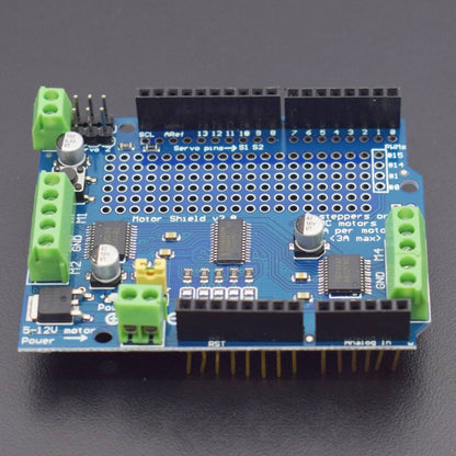 Motor Stepper Servo Robot Shield v2 with PWM Driver Shield For Arduino - RS1398 - REES52