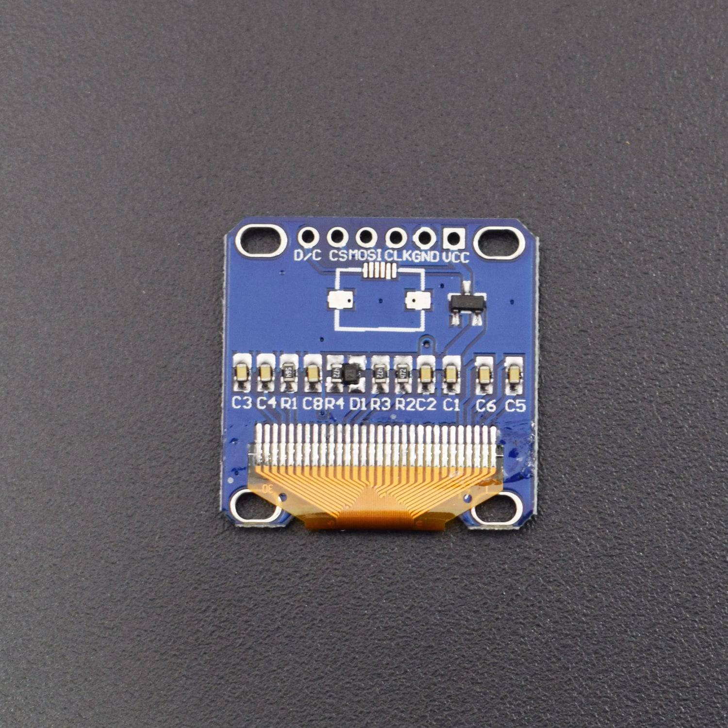 6-pin SPI 0.96" inch Yellow/Blue Double color OLED display module 12864 SSD1306 - RS1188 - REES52