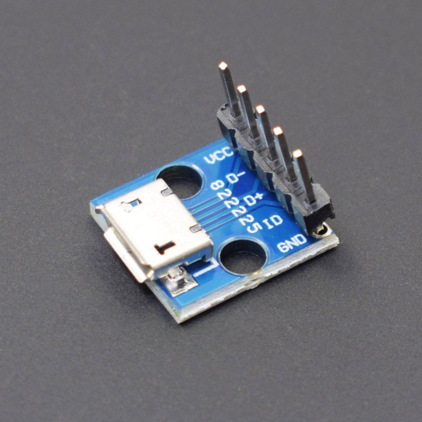 Micro USB to DIP 5-Pin Pinboard 2.54mm Power Adapter Board 5V Breakout Converter Module for DIY - AA167 ( RS3633 ) - REES52