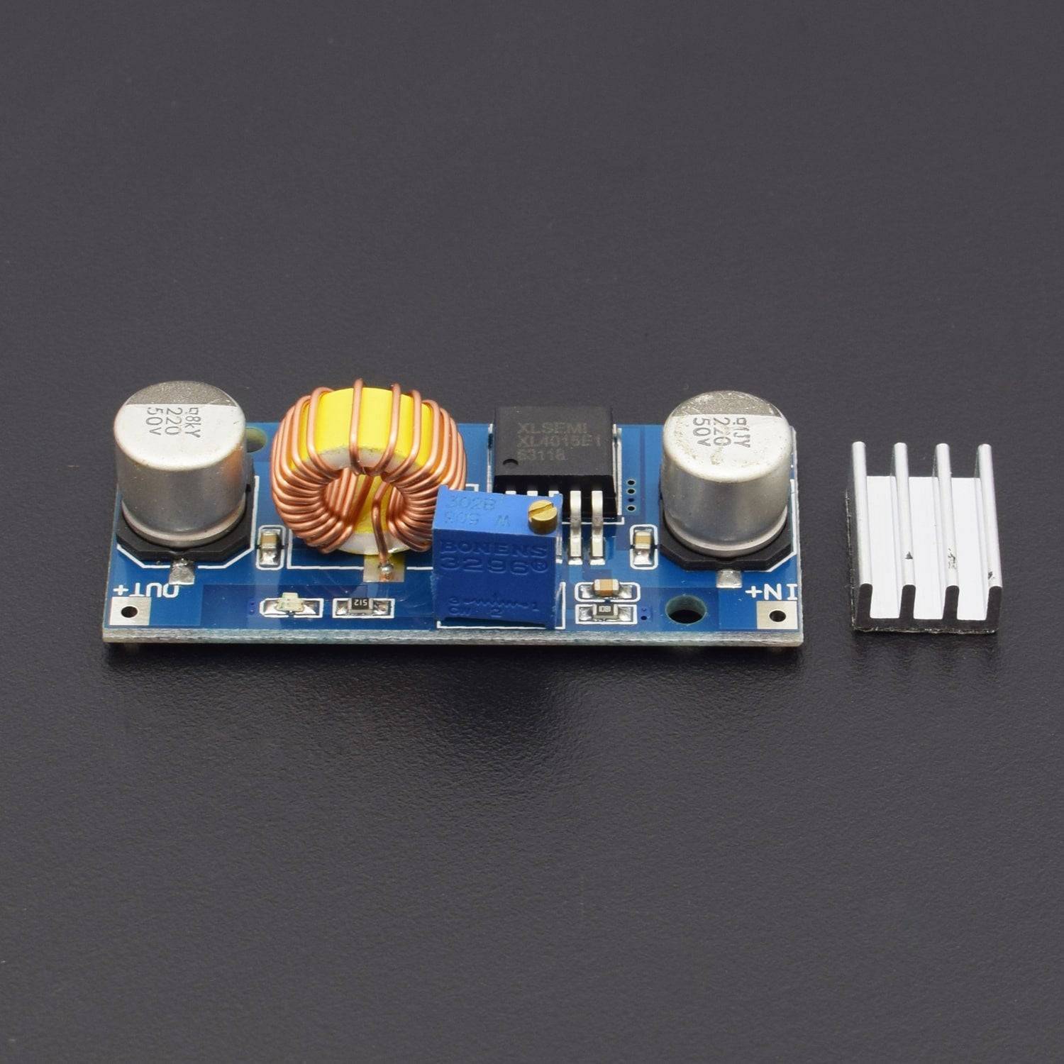 5A XL4015 DC-DC Step Down Adjustable Power Supply Module LED Lithium Charger  - RS594 - REES52