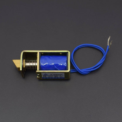 JF-S0837DL DC 12V 1A 15N Pull Push Open Frame Solenoid Electromagnet for Locks - AB101 - REES52