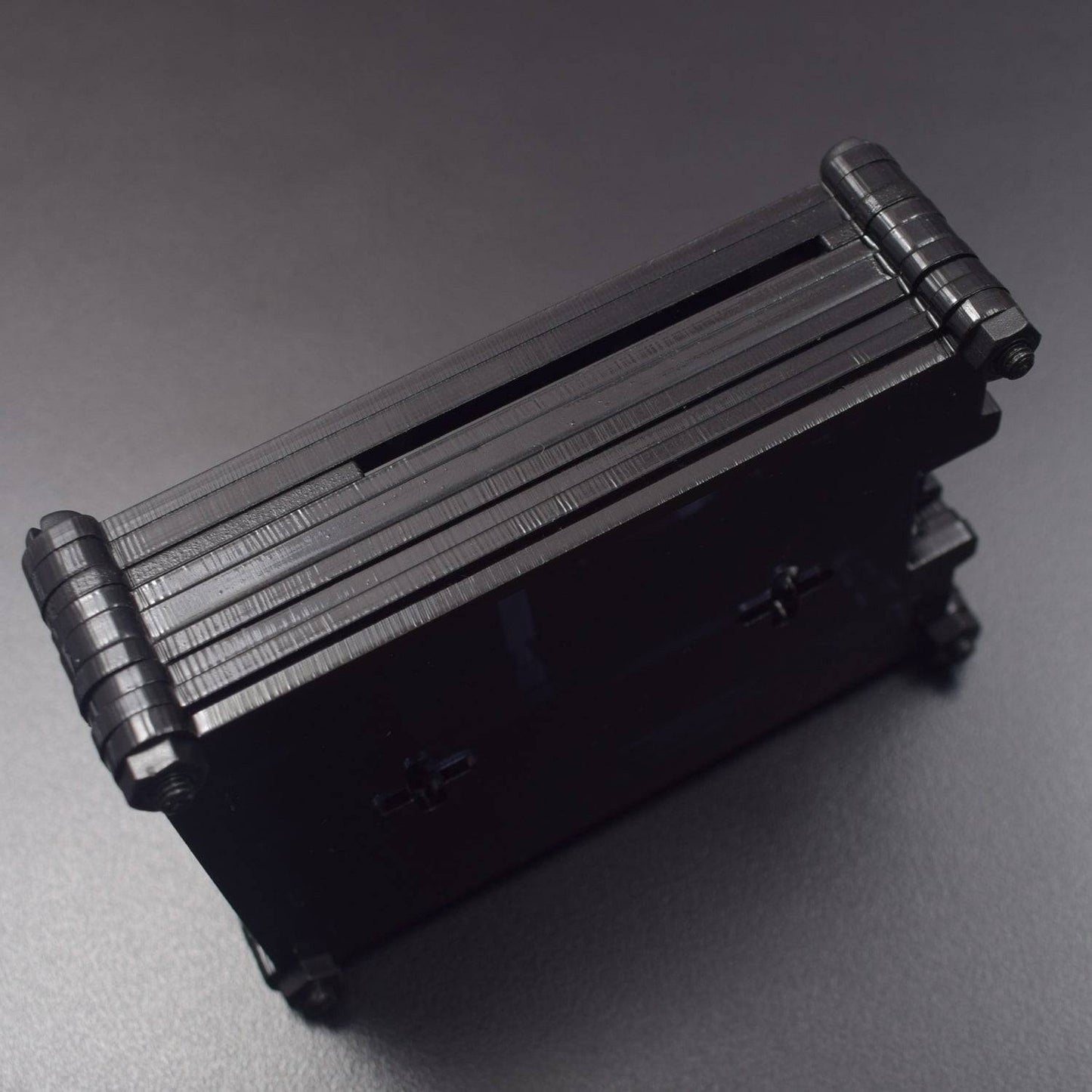 Raspberry Pi 4 7-Layer Acrylic Case Black (Type - A) - RS2305 - REES52
