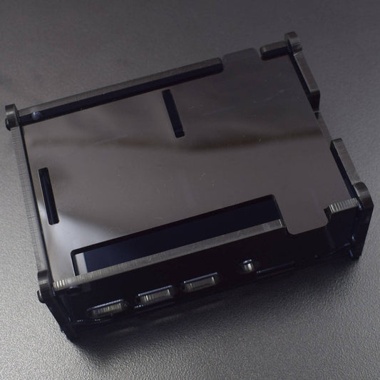Raspberry Pi 4 7-Layer Acrylic Case Black (Type - C) - RS2316 - REES52