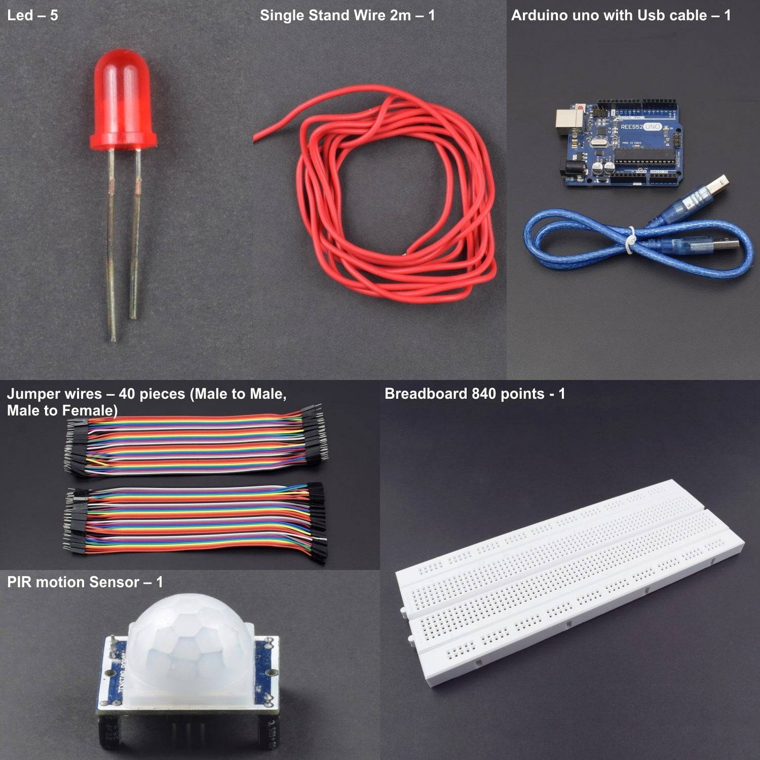 Control the Led’s by using specific direction – REES52