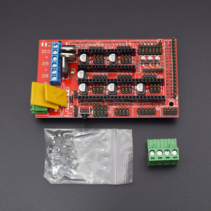 Arduino Mega Pololu Compatible Shield RAMPS 1.4 for 3d printer, Prusa Mendel - RS1063 - REES52