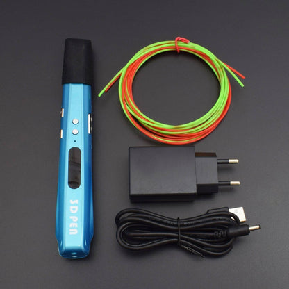 3d printing printer pen kit machine with OLED display G4L BLUE COLOR  - RS661 - REES52