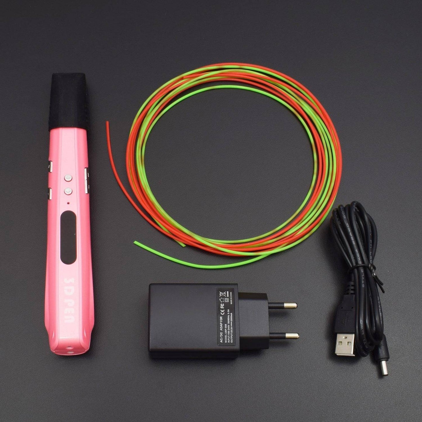 3d Printing Printer Pen Kit Machine With OLED Display G4L PINK COLOR - RS662 - REES52