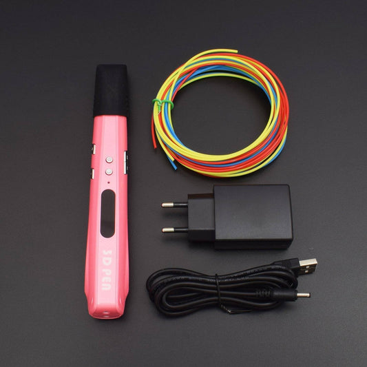 3D PEN G4L PINK COLOR SUPPLY TYPE PLA/ABS - RS663 - REES52