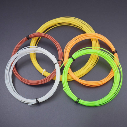 5 M PLA 3D Printer Filament, 1.75 mm, Compatible with Most 3D Printing Pen ( Pack Of Five ) - KT1234 - REES52
