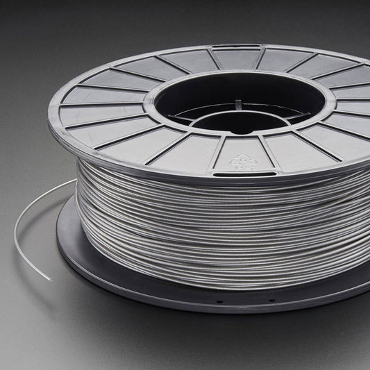 1KG 1.75mm Silver Colour PLA Filament for 3D Printers -  RS255 - REES52