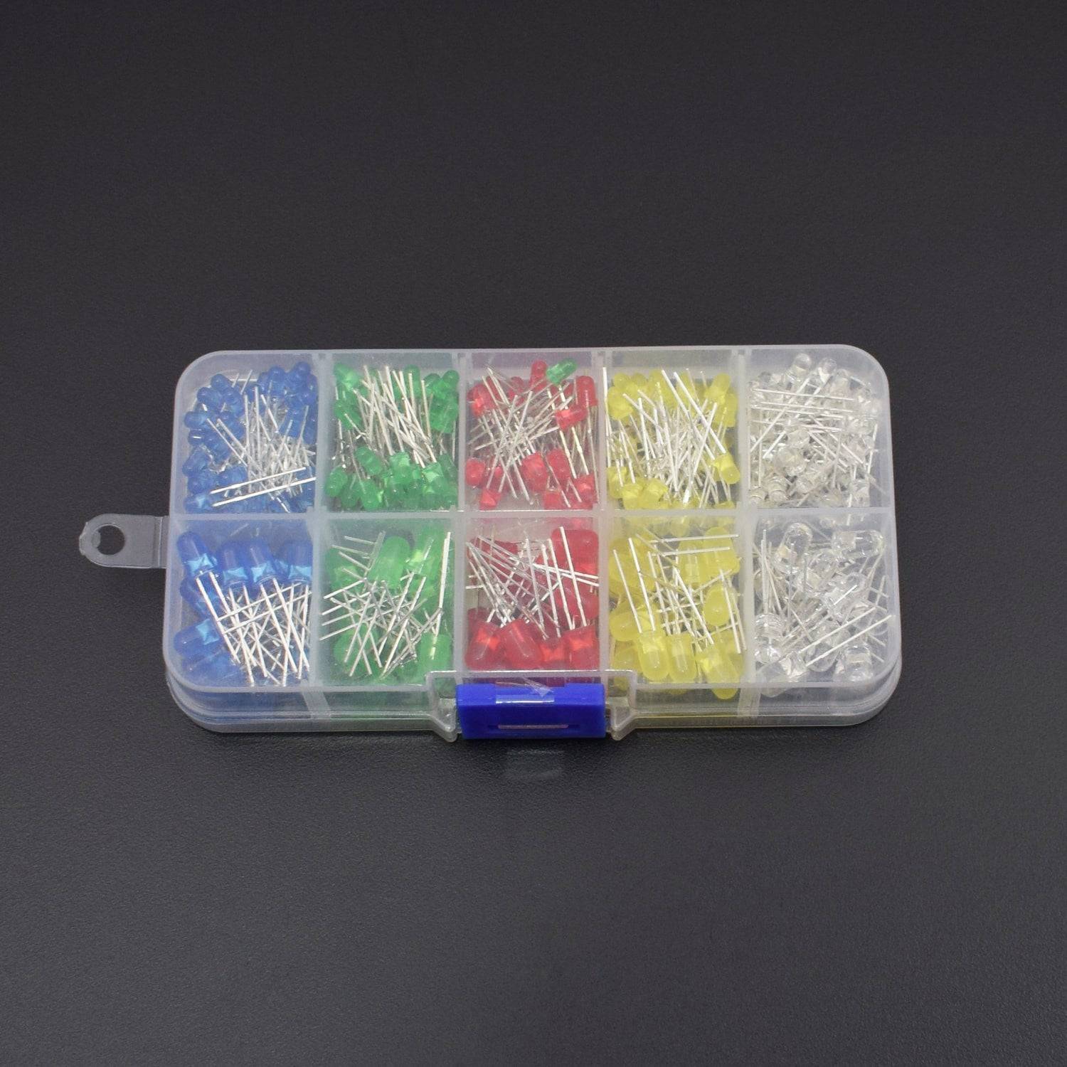 300pcs 3mm 5mm 5 Colors LED Light Emitting Diode Assorted Kit- RS1132 - REES52