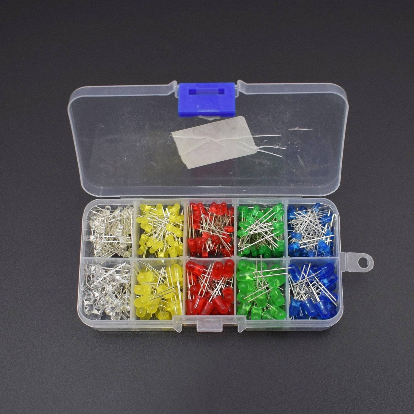 300pcs 3mm 5mm 5 Colors LED Light Emitting Diode Assorted Kit- RS1132 - REES52