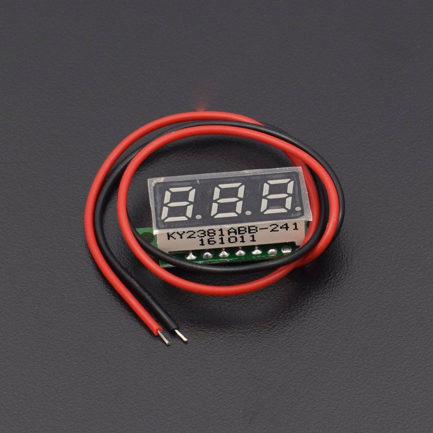 RED 0.28" Mini 2 Wire Dc Voltmeter 3.5~30v Digital Display Voltmeter Gauge LED Voltage Detector (RED)- RS518 - REES52