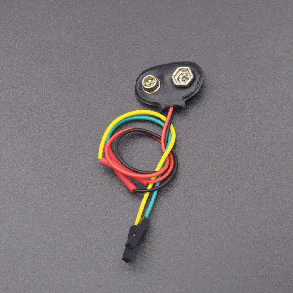 9V Battery Snapper Connector With Female Jumper Wire – REES52
