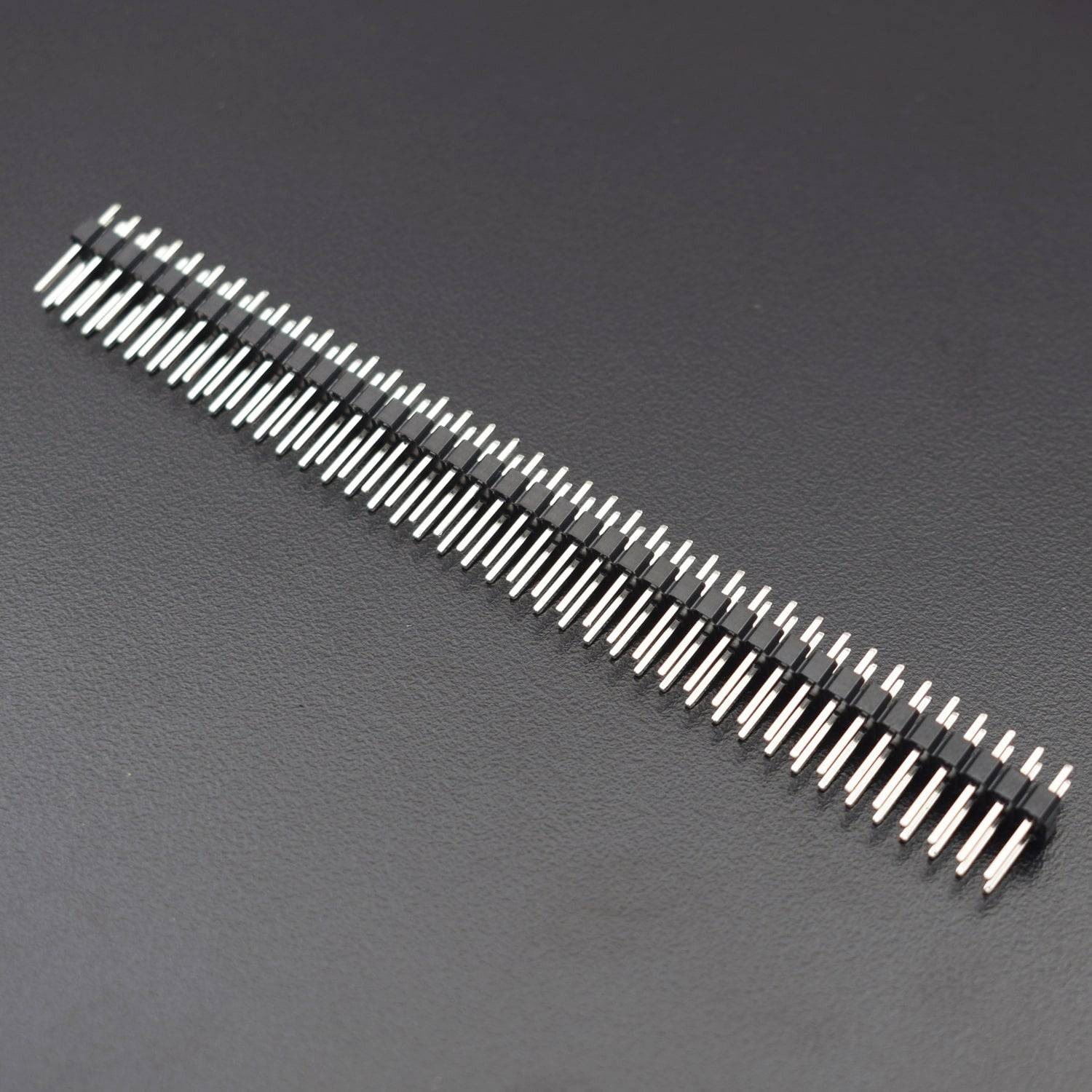 2 × 40 Pin Male Double Row Header Strip For Arduino – REES52