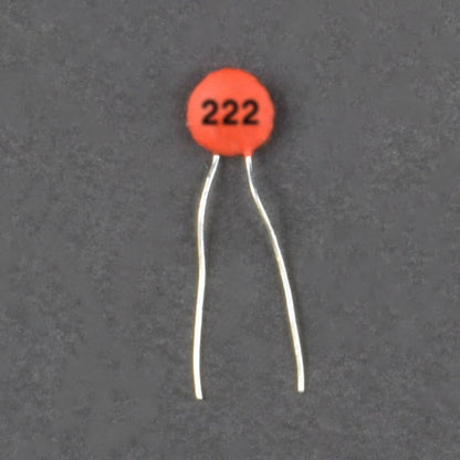 222 PF CERAMIC CAPACITOR(Pack of 100pcs)  - RS819 - REES52