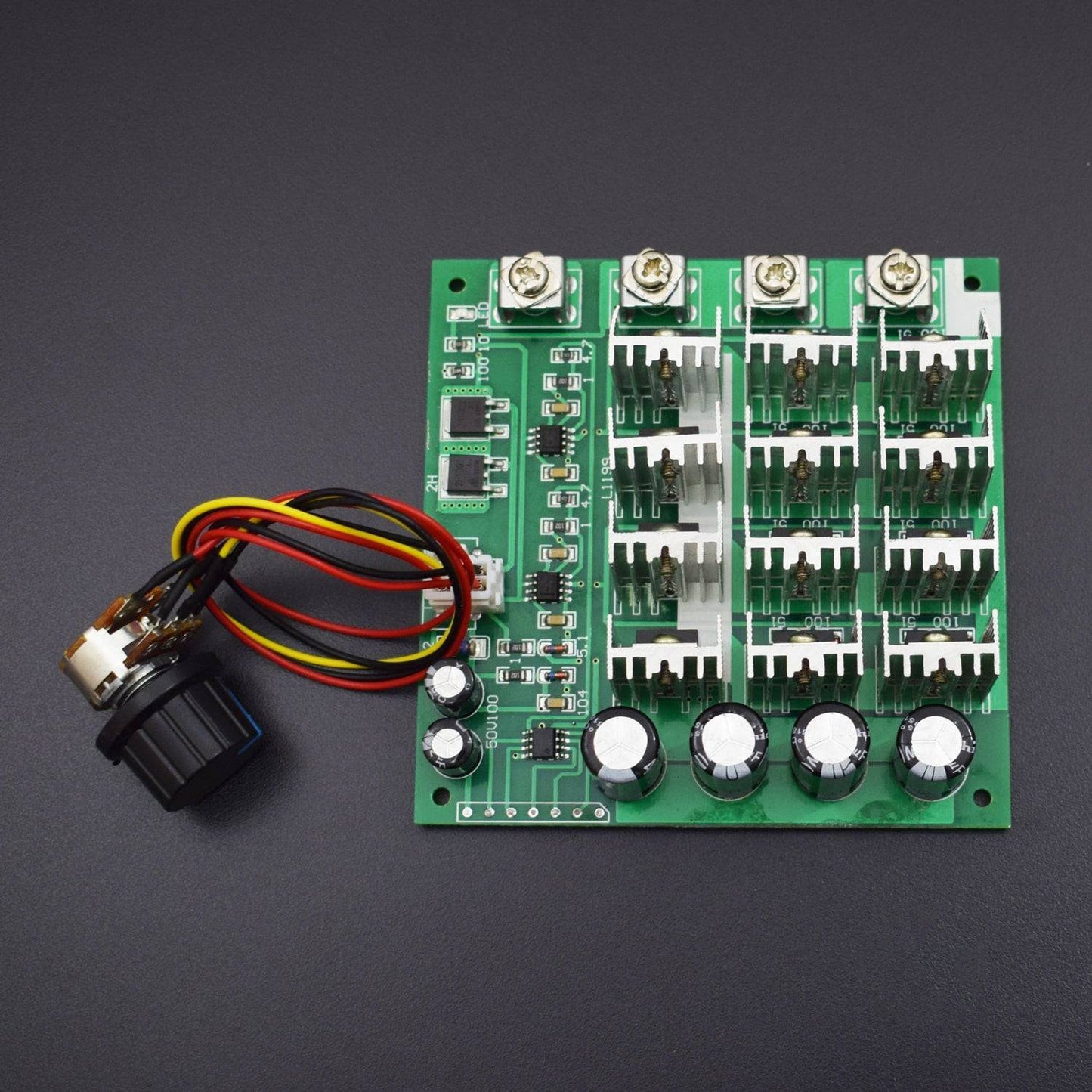 60A High Power PWM DC Motor 12V / 24V / 36V / 48V DC 10-55V Maximum Power 3000W SCM Drive Motor Controller Module - RS1086 - REES52