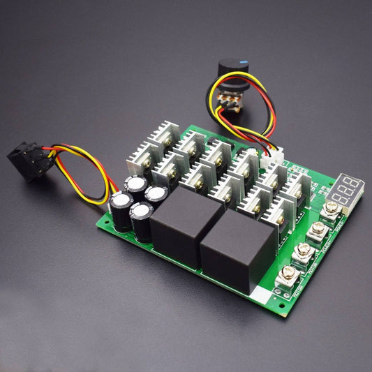 10V-55V Forward and Reverse DC Current Governor 60A 15khz Brushed DC Motor Controller - RS1088 - REES52