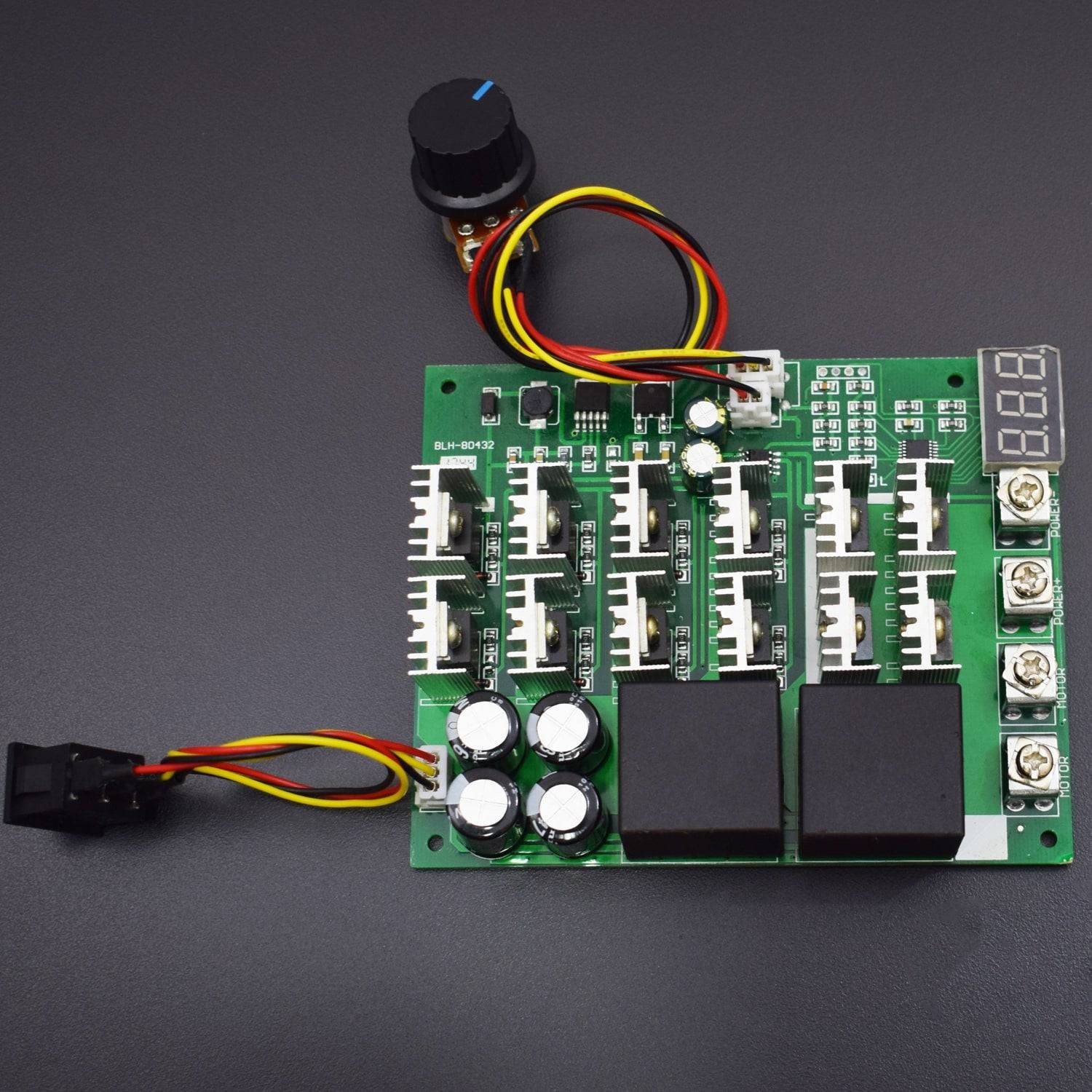 10V-55V Forward and Reverse DC Current Governor 60A 15khz Brushed DC Motor Controller - RS1088 - REES52