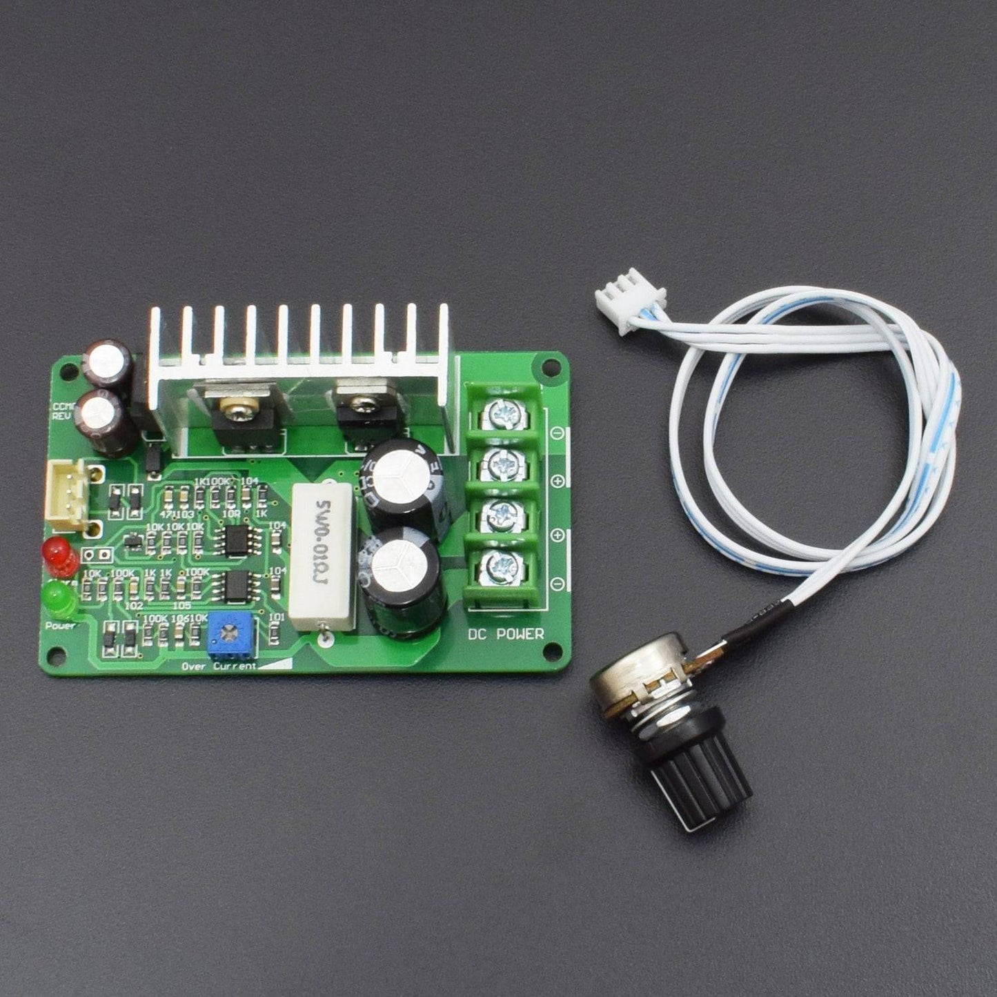 DC PWM Motor Speed Controller 12V 24V 36V 15A Over-current Protector Over-load Locked-rotor Protector CCMCP- RS953 - REES52