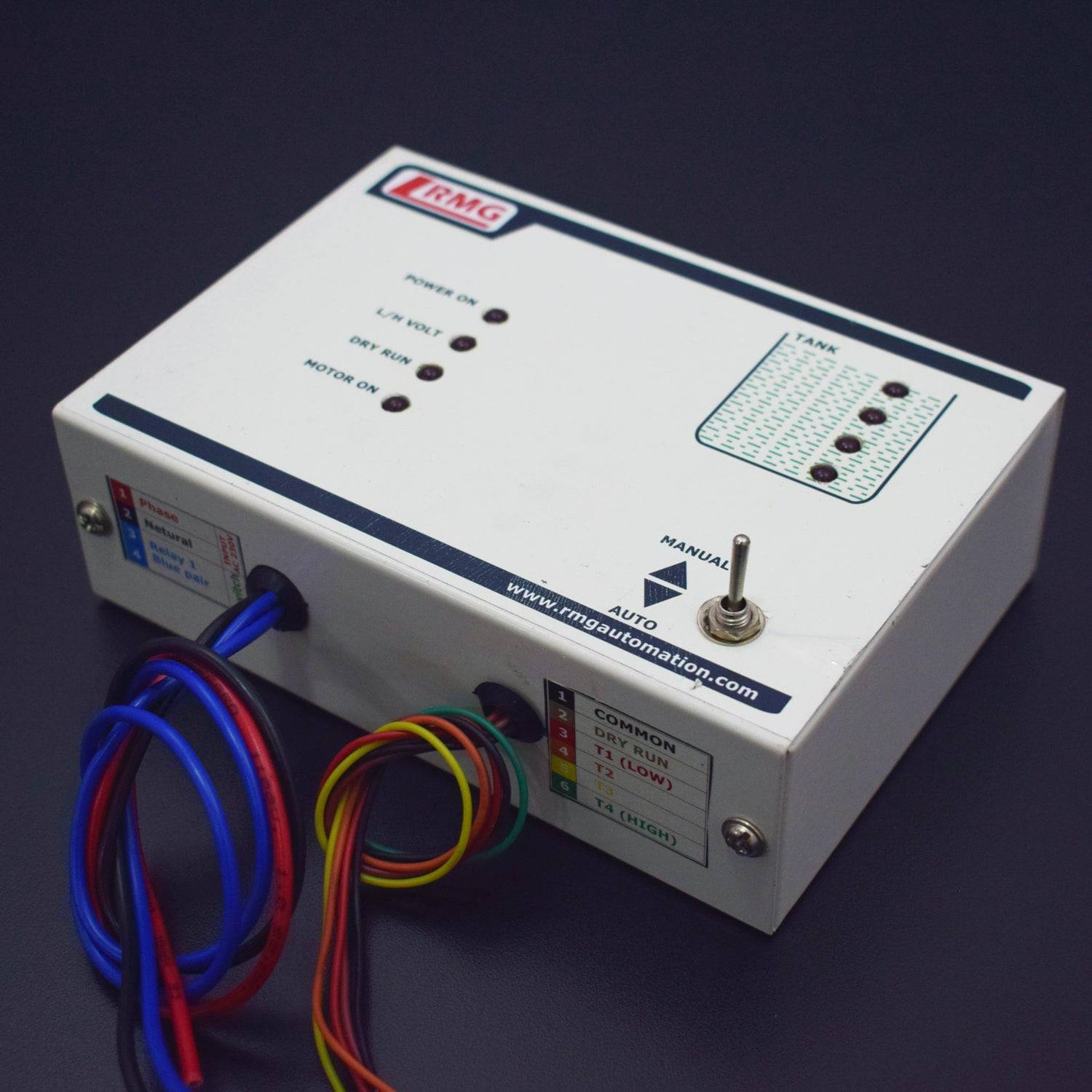 RMG FULLY AUTOMATIC WATER LEVEL CONTROLLER WITH INDICATOR FOR MOTOR PUMP OPENING NY SWITCH - RS148 - REES52