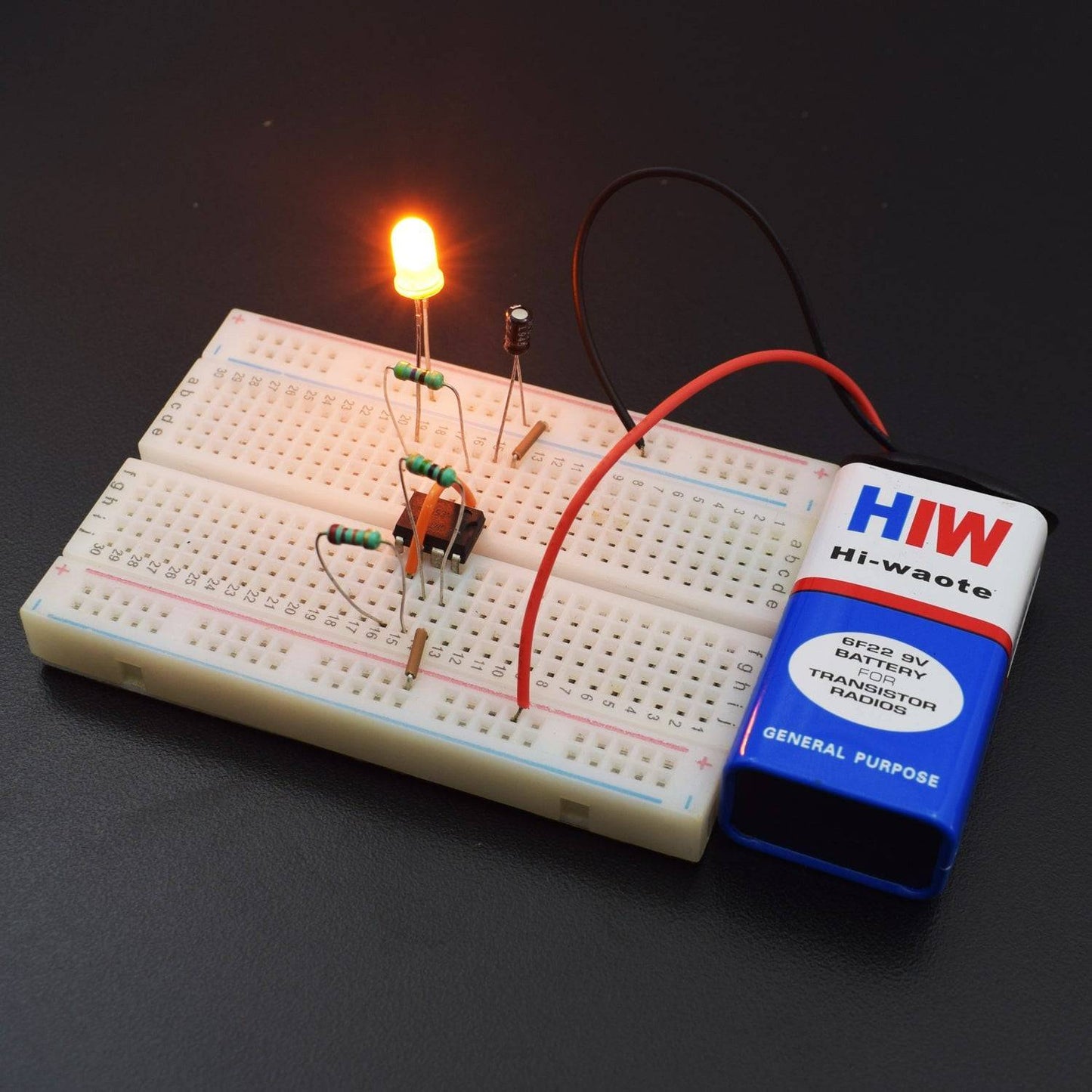 Make a Firefly using 555 Timer IC - KT958 - REES52