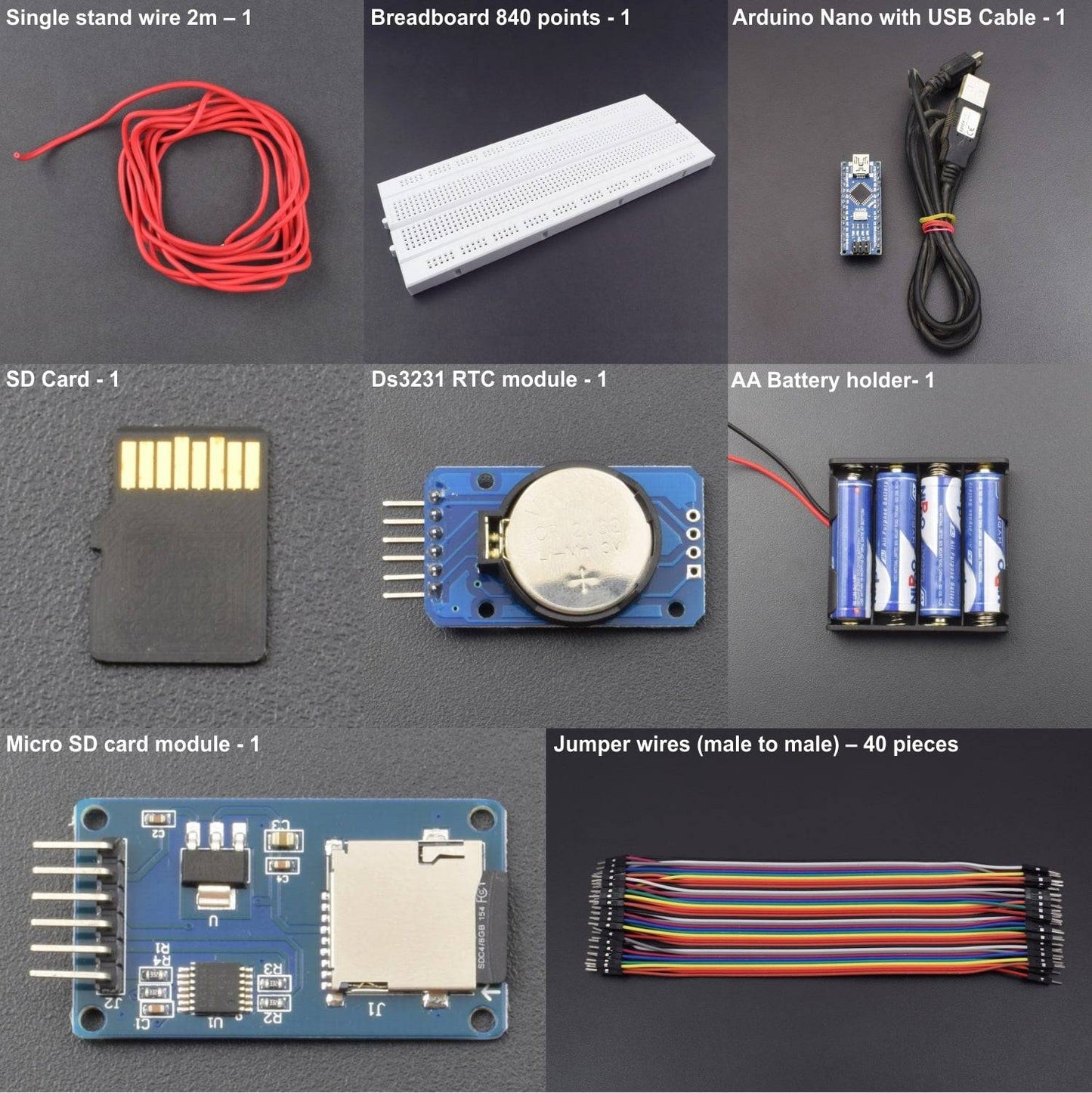 MAKE A DATA LOGGER USING DS3231 RTC MODULE INTERFACING WITH ARDUINO NANO - KT876 - REES52