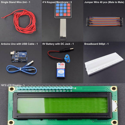 Make a calculator with the help of 4*4 keypad membrane interfacing with Arduino uno - KT810 - REES52