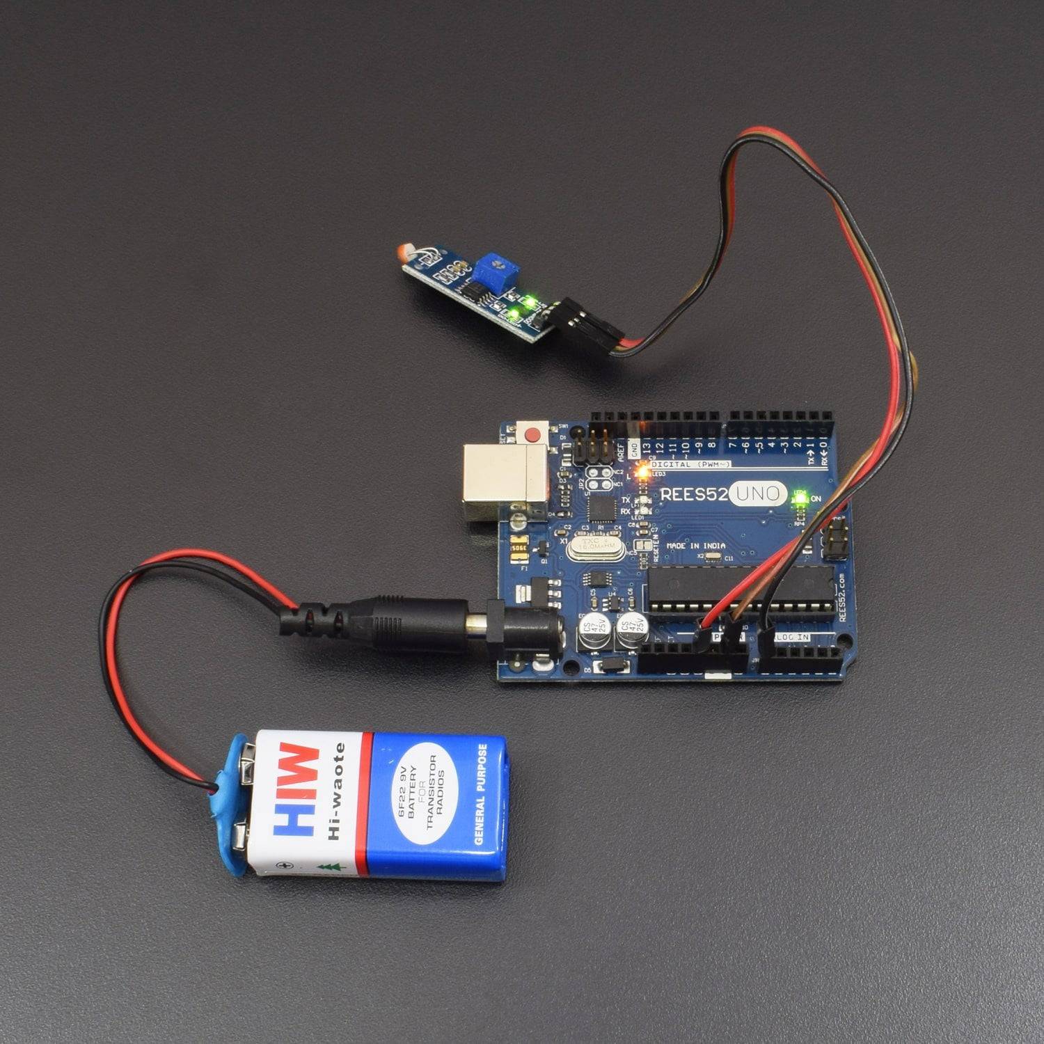Interfacing LDR Module with Arduino uno - KT756 – REES52