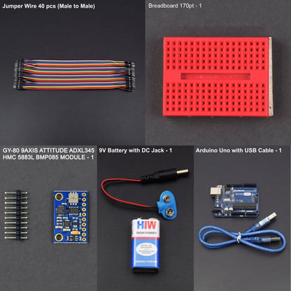 How to Use ADXL345 Digital Accelerometer with High Resolution Interfacing with Arduino Uno - KT694 - REES52