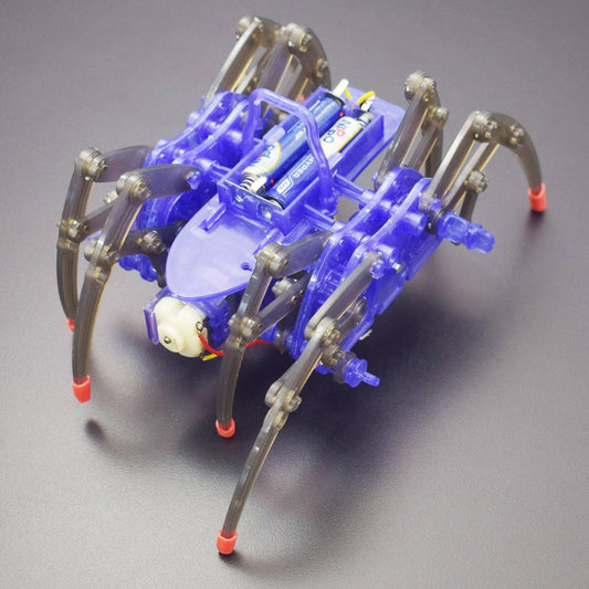 DIY Assemble Intelligent Electric Spider Robot Toy Educational DIY Model Building Kit  - RS1307 - REES52