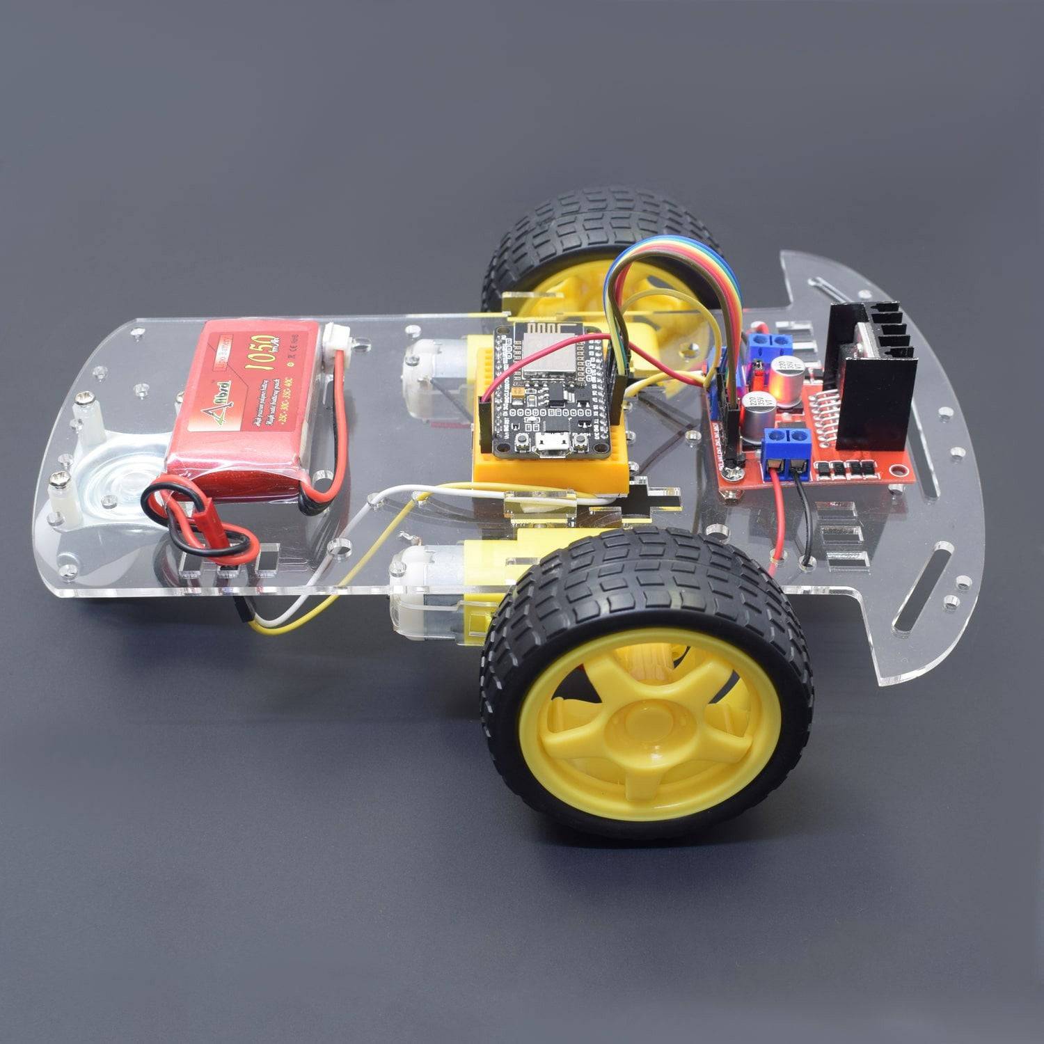 Make an IoT based robotic Wi-Fi car using L298n Motor driver module an ...