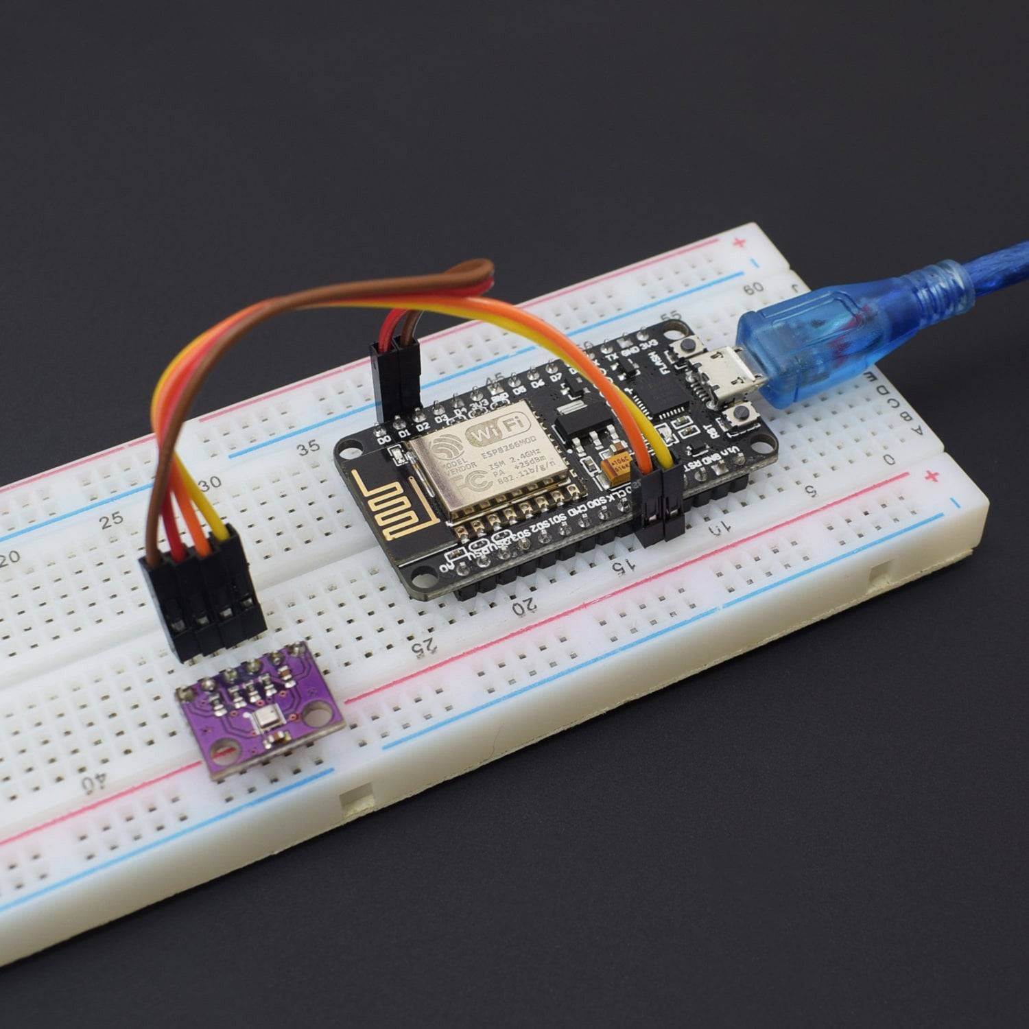 Make an IoT based Weather Station using BMP280 Barometric pressure sensor and NodeMCU ESP8266-12e Wifi board - KT564 - REES52