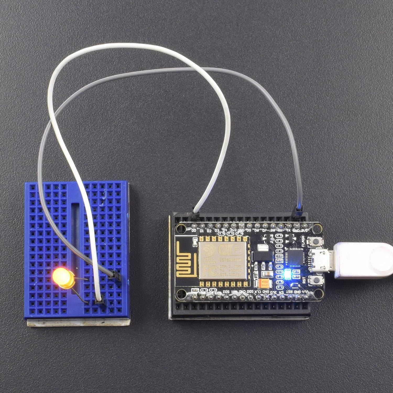 Nodemcu Esp8266 Wifi 12e Control Led Menggunakan .: NodeMCU ESP8266