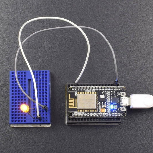 Control LED by programming NODE MCU ESP8266-12E sing Arduino IDE - KT872 - REES52