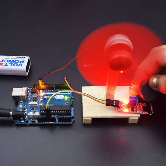Control Fan using Reed Switch Sensor Module - KT658 - REES52