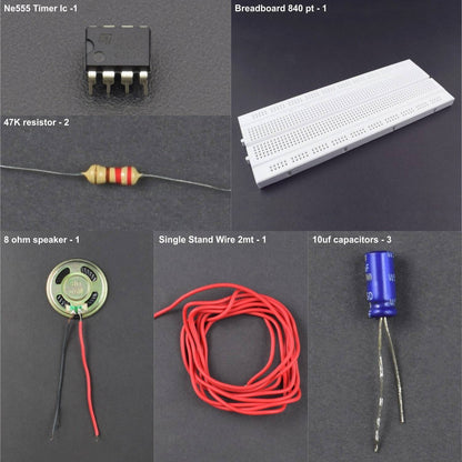 Make a Ticking Bomb using 555 Timer IC - KT959 - REES52