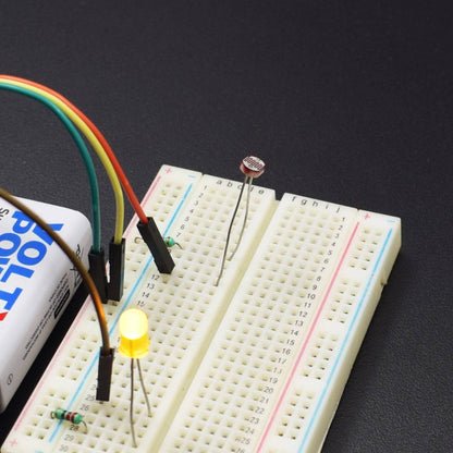 Arduino Project Kit Control the intensity of led using LDR