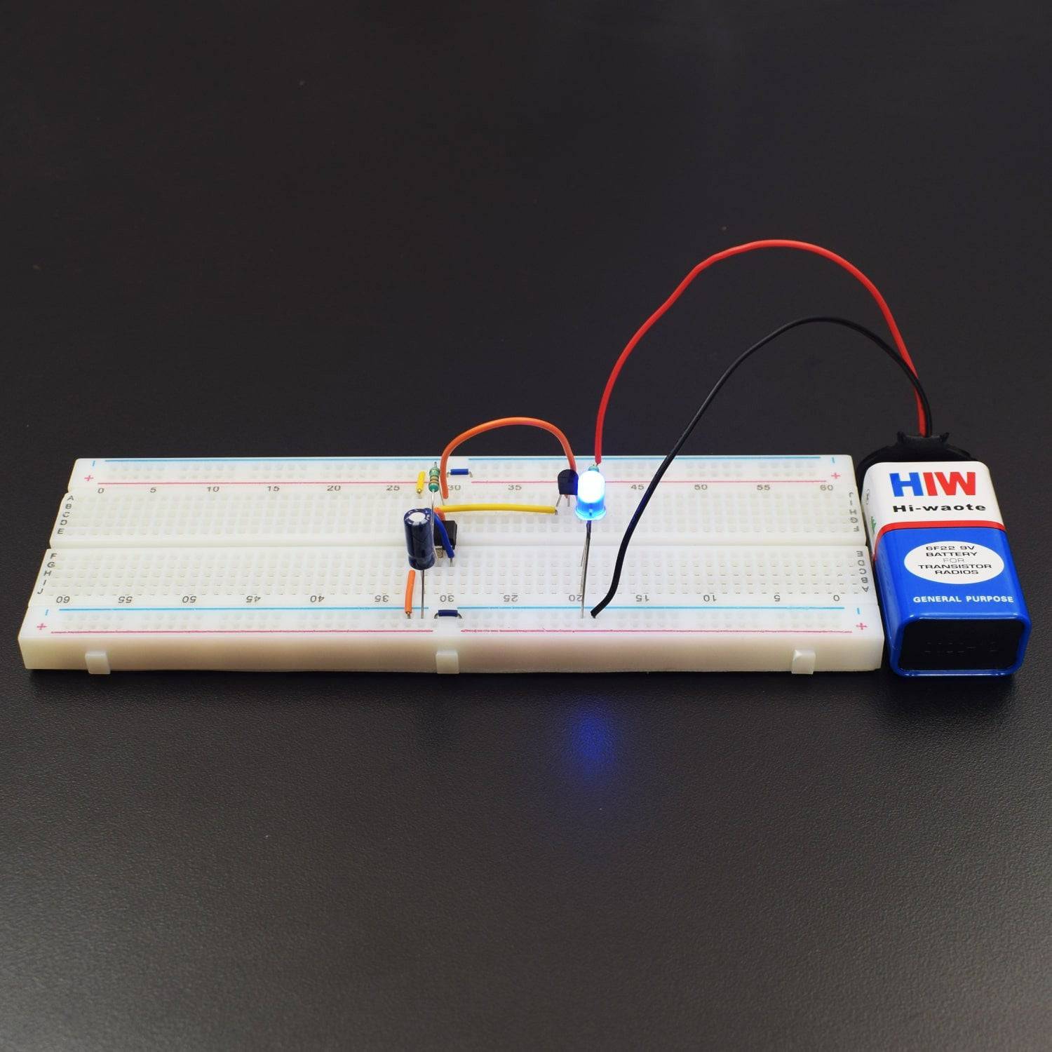 Make a Fading Led using 555 Timer IC - KT971 - REES52