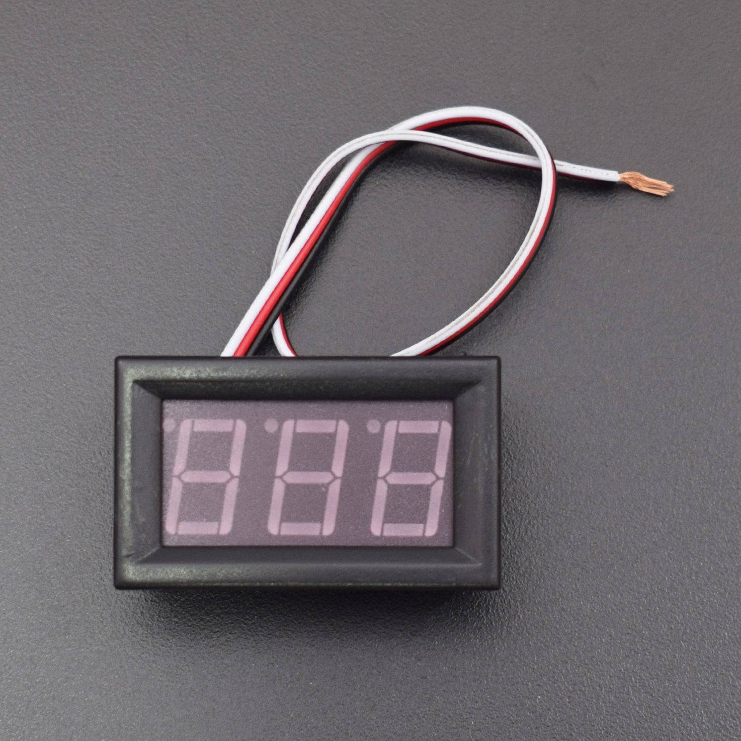 Led Current Panel Meter Connection 0.56
