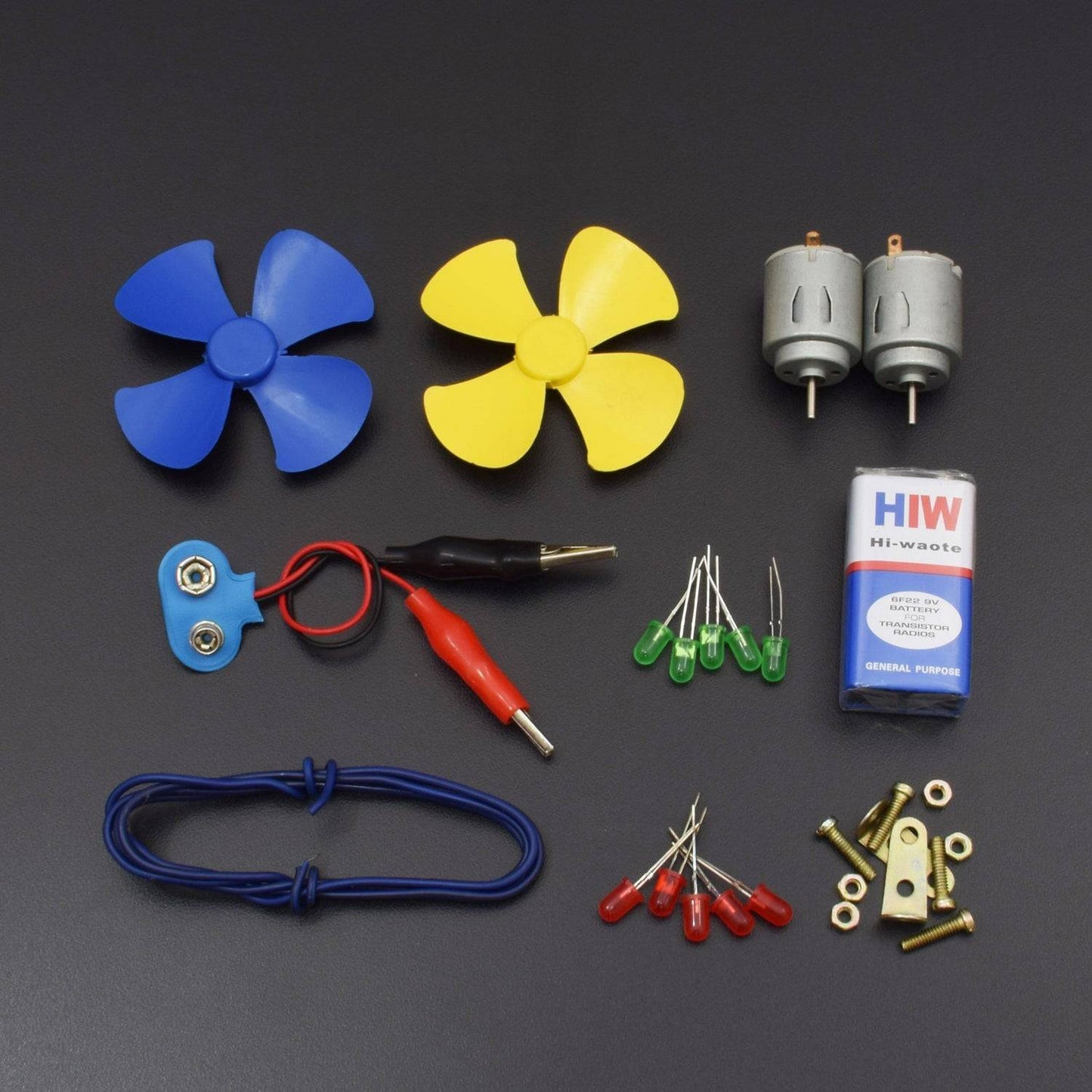 Electronics 20 Items Loose Parts Materials Science Project Kit. - KT1024 - REES52