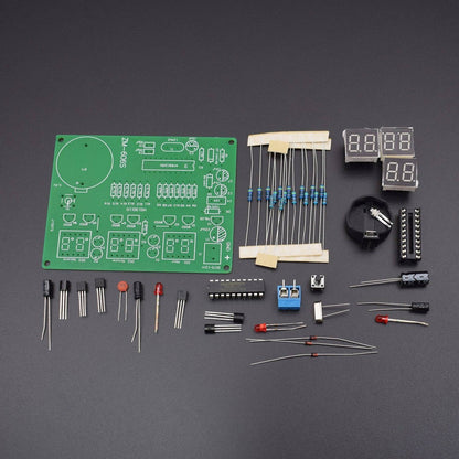 6 Bits DIY Digital Electronic Clock Kit AT89C2051 Chip Clock Kit Soldering Practice Learning C51  Kits   - RS1058 - REES52