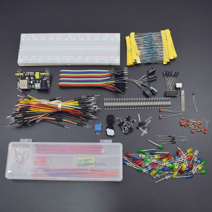 Electronic Component Assorted Kit for Arduino, Raspberry Pi, STM32 (Pack of 458pcs) - RS1140 - REES52