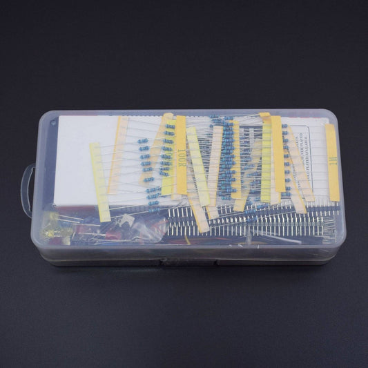 Electronic Component Assorted Kit for Arduino, Raspberry Pi, STM32 (Pack of 458pcs) - RS1140 - REES52